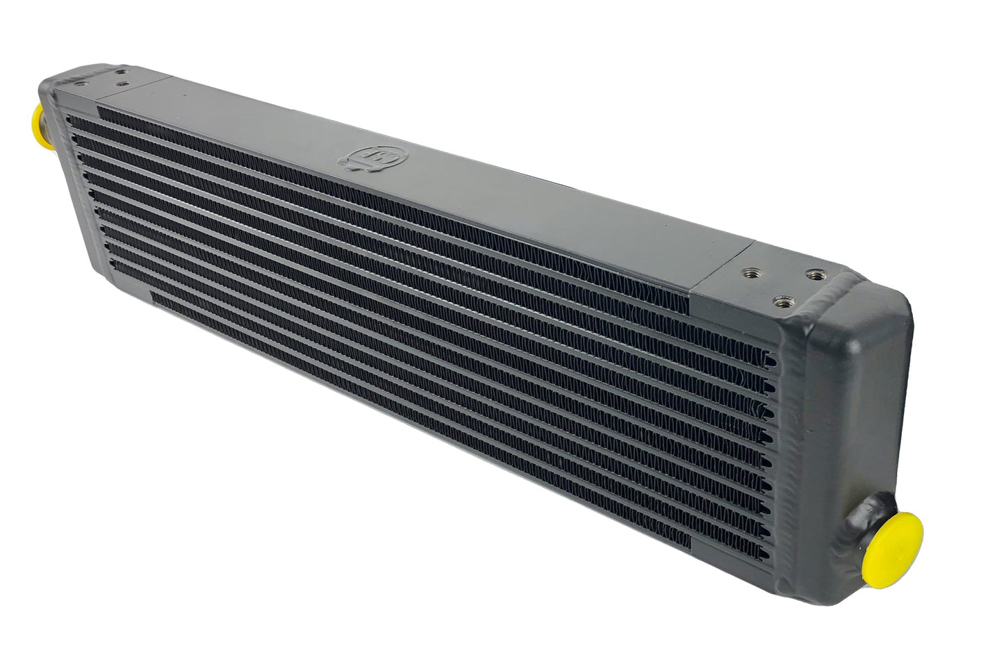 CSF Universal Single-Pass Oil Cooler / IROC Porsche / M22x1.5 / 24L x 5.75H x 2.16W