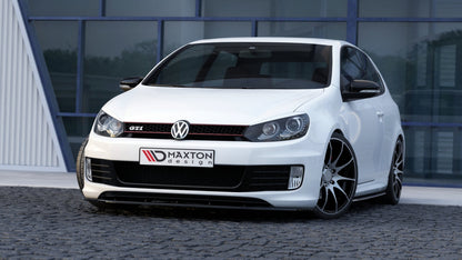 Maxton Design - FRONT SPLITTER VER.2 VW GOLF VI (FOR GOLF GTI 35TH)