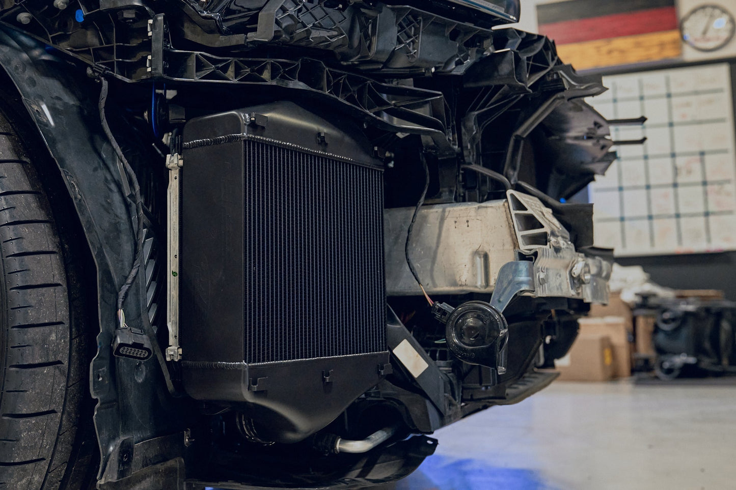 CSF Lamborghini Urus / Audi RS Q8 Twin Intercooler Set - Thermal Dispersion Black