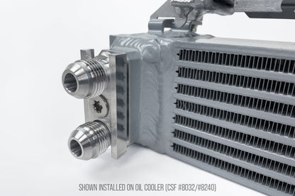CSF BMW S54 Swap E36 Oil Cooler -10 AN Fitting Adapter