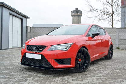 Maxton Design - FRONT SPLITTER SEAT LEON III CUPRA / FR