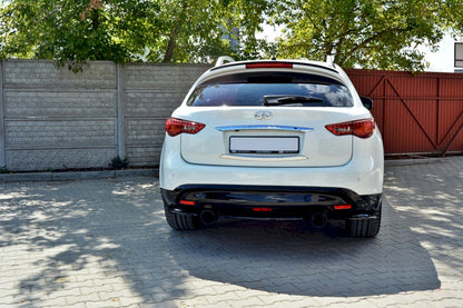 Maxton Design - CENTRAL REAR SPLITTER INFINITI QX70
