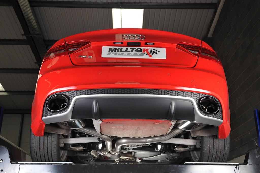 Milltek Sport - Cat Back Exhaust (Multiple Options) Audi RS5 B8 Coupe