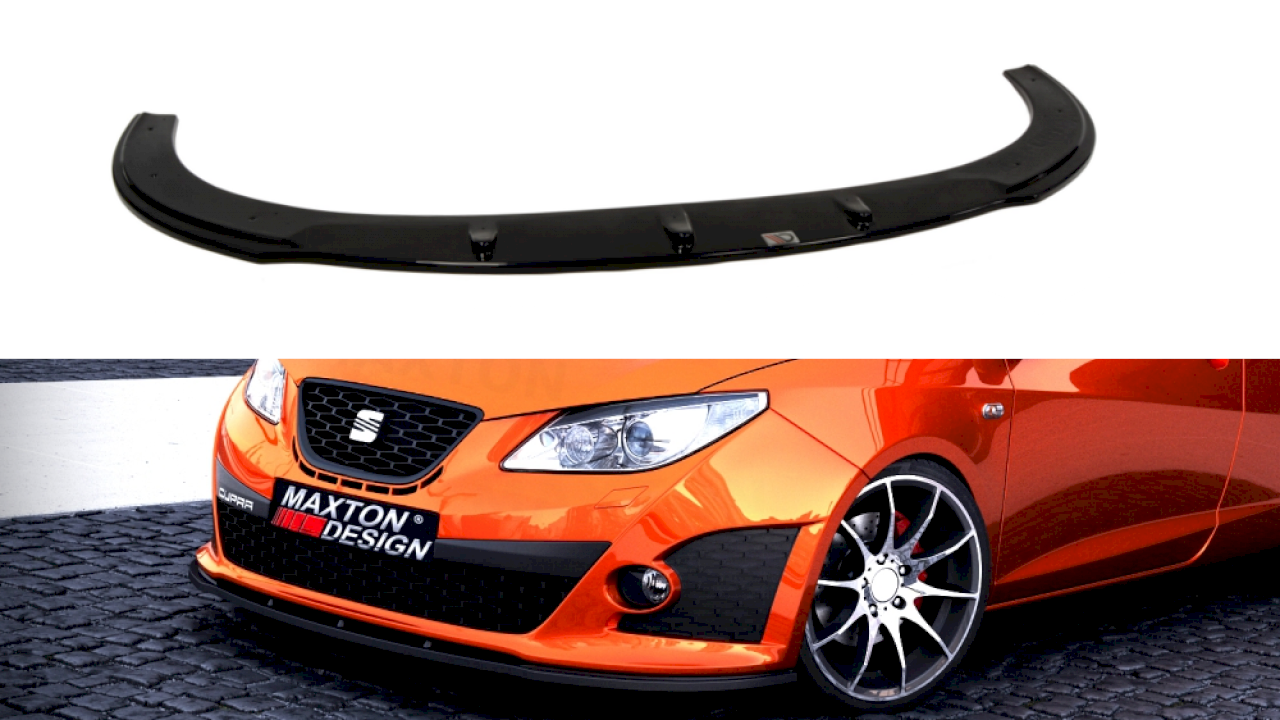 Maxton Design - FRONT SPLITTER SEAT IBIZA IV CUPRA(6J) PREFACE MODEL