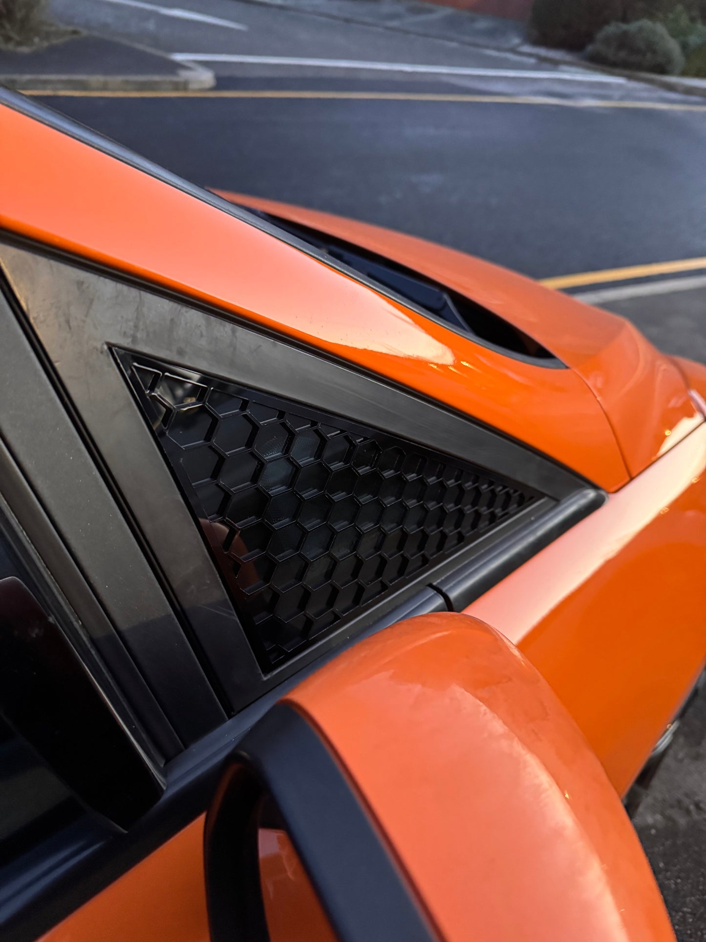 MK8 / MK8.5 Ford Fiesta Front Quarter Window Panels - Flag Edition