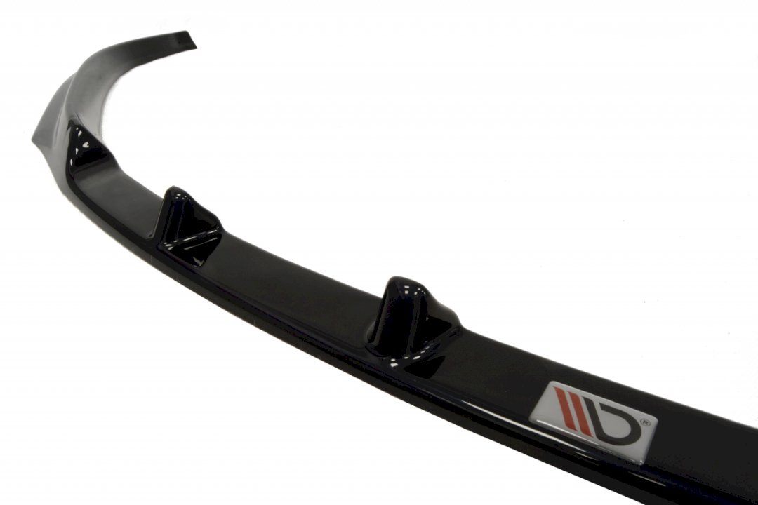 Maxton Design - FRONT SPLITTER SKODA FABIA II (PREFACE MODEL, STANDARD BUMPER