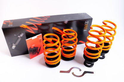 MSS Suspension Urban Adjustable Lowering Springs Kit for BMW X5 G05 & X6 G06 (2018+) - 0-50mm Ride Height Drop, Sport Suspension Upgrade, Coilover Alternative, Works With OEM Shocks & Adaptive/EDC, Front & Rear Drop Kit
