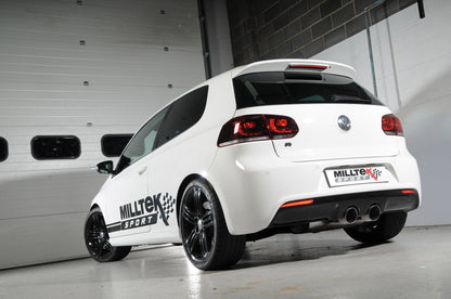 Milltek Sport - Cat Back Exhaust (Multiple Options) - VW Golf MK6 R