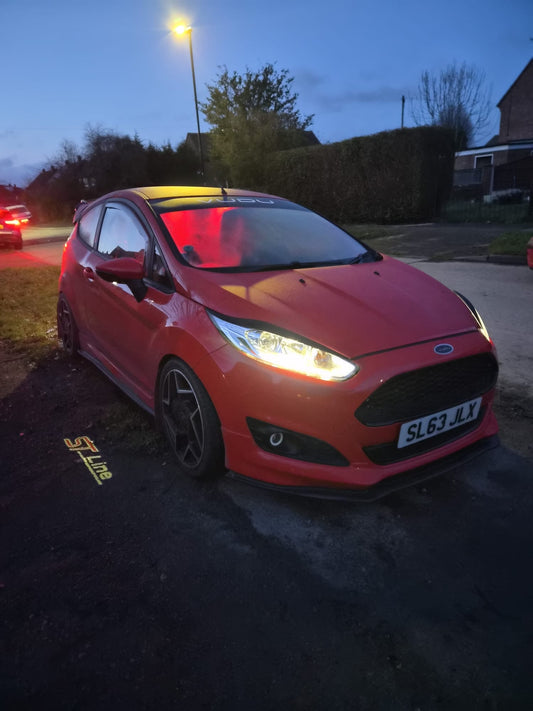 Ford Fiesta MK7 / MK7.5 - ST-Line Logo Projector Puddle Light Replacement Units (2008-2017)