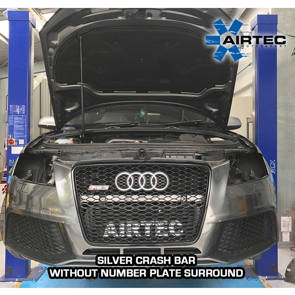 AIRTEC Motorsport Front Mount Intercooler (FMIC) / Charge Air Cooler Upgrade for Audi RS3 8P 2.5 TFSI 2011-2012 - High-Flow Boost Cooler, Direct Fit Performance Cooling Kit, Stage 1/2 & Hybrid Turbo Ready