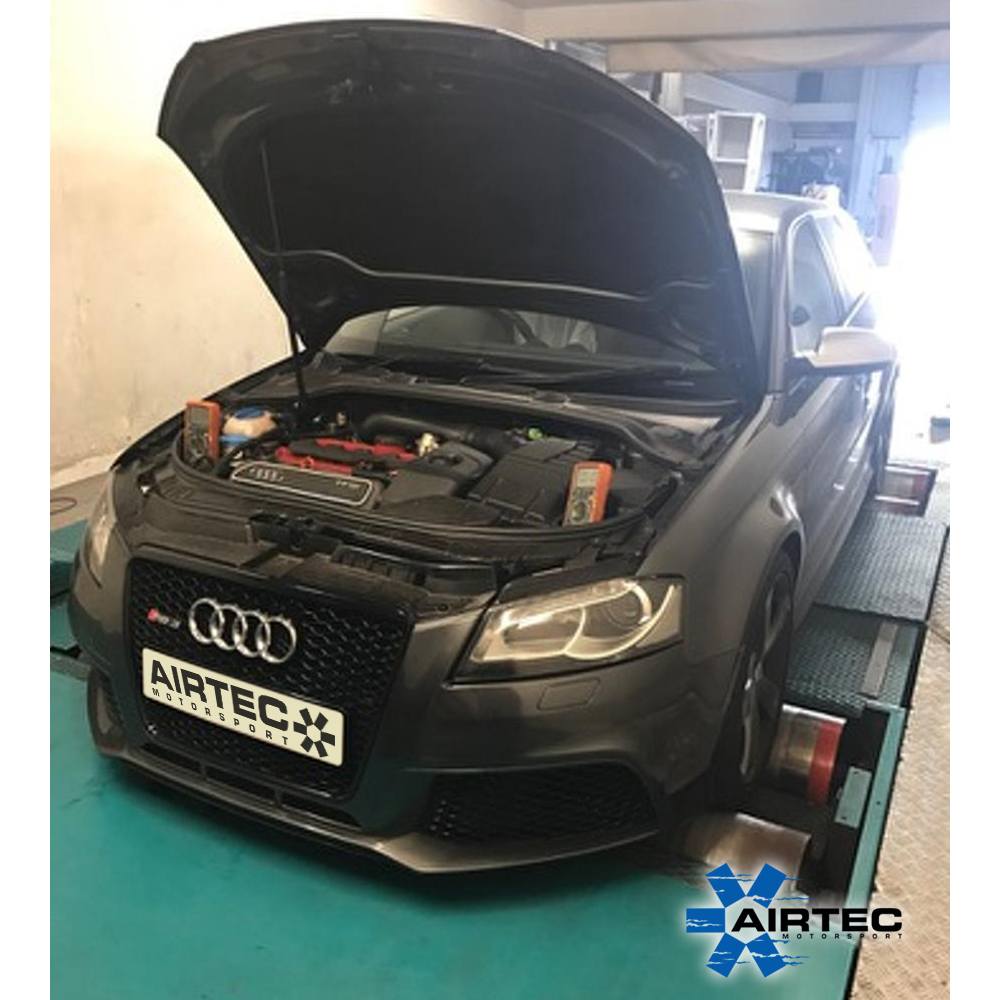 AIRTEC Motorsport Front Mount Intercooler (FMIC) / Charge Air Cooler Upgrade for Audi RS3 8P 2.5 TFSI 2011-2012 - High-Flow Boost Cooler, Direct Fit Performance Cooling Kit, Stage 1/2 & Hybrid Turbo Ready