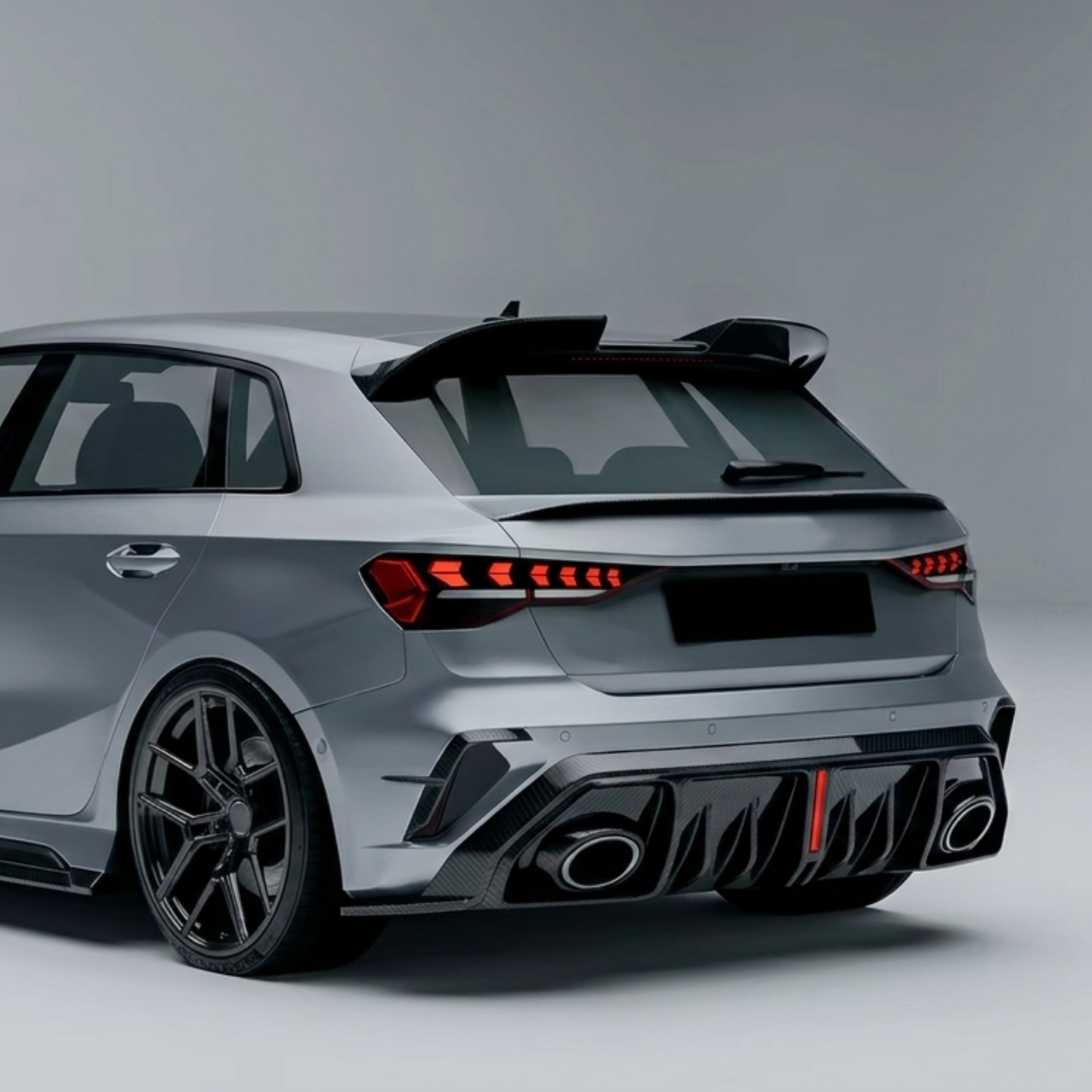 Audi A3/S3/RS3 8Y Carbon Fiber Rear Spoiler Wing