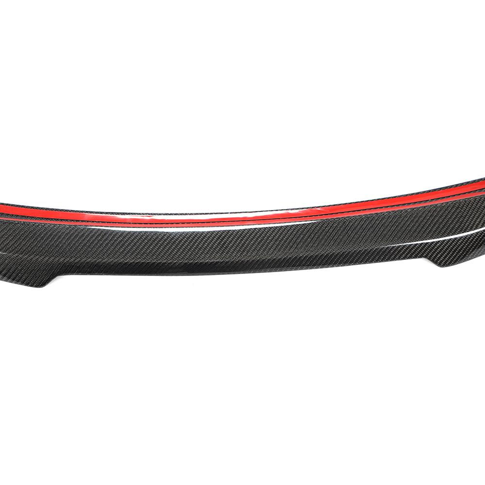 BMW M2 & M2 Competition F87 + 2 Series F22/F23 Carbon Fibre/Fiber Rear Boot/Trunk Lip Spoiler - M4 Style Ducktail High Kick - 2015-2021 Coupe & Convertible, M Sport OEM+