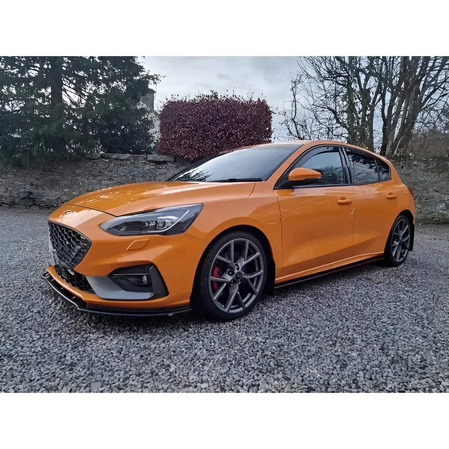 Focus MK4 ST/ST-Line Side Skirt Extensions (Gloss Black)