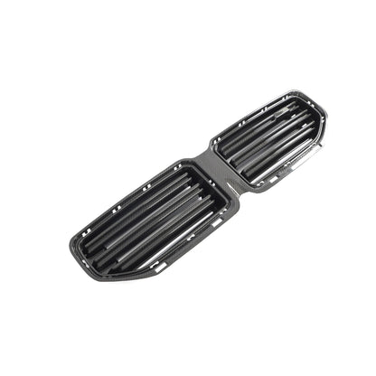 BMW M2 G87 2023+ Carbon Fibre Front Kidney Grille | CT Design Gloss Carbon Fiber Center/Centre Radiator Nose Grill, Front Bumper Intake Surround, OEM+ Styling Upgrade