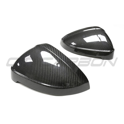 AUDI A4/S4/RS4/A5/S5/RS5 B9 2016+ PRE-PREG CARBON FIBRE MIRRORS - WITH LANE ASSIST