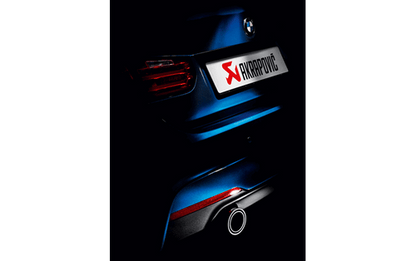 Akrapovic Evolution Line Stainless Steel Cat-Back + Evolution Link Pipe Set for BMW 335i (F30/F31) â€“ Valved Performance Exhaust with Carbon Fibre Tips | Fits 335i xDrive & ActiveHybrid 3