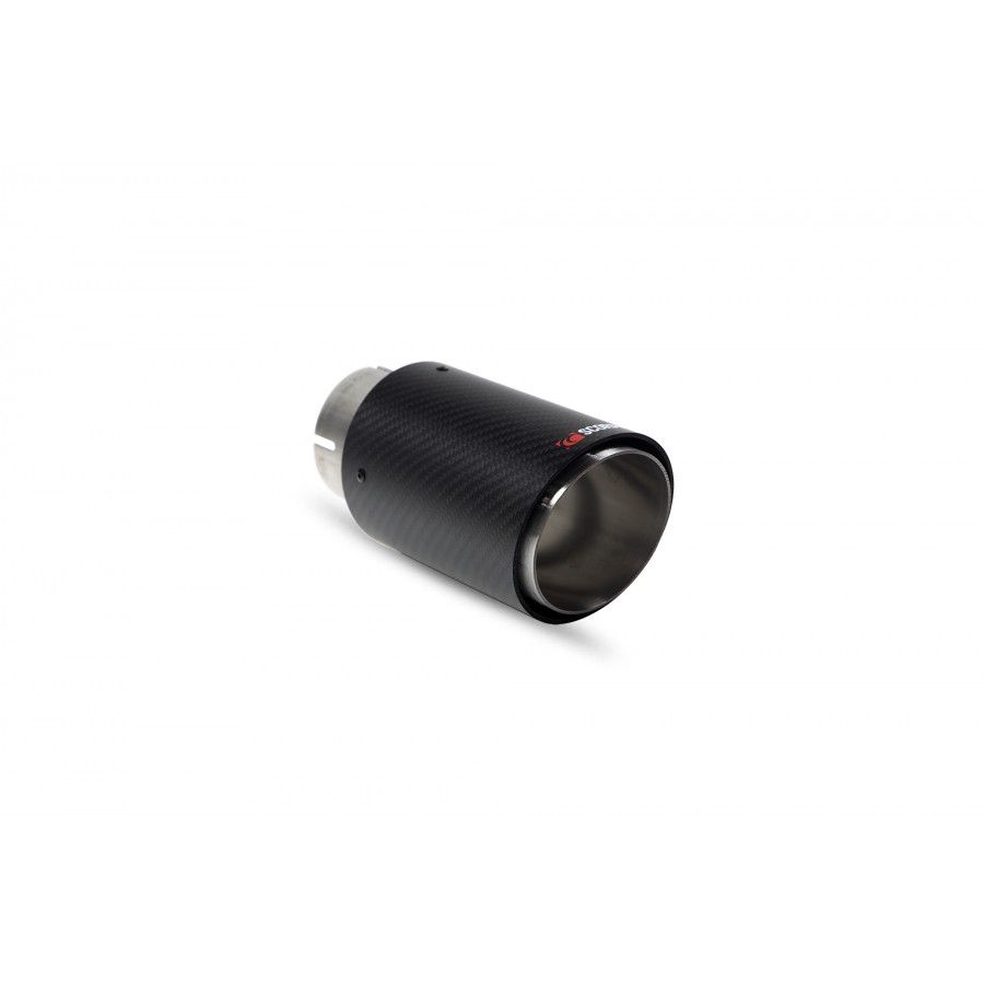 SCORPION EXHAUSTS - REPLACEMENT CARBON ASCARI TIPS FOR SCORPION EXHAUST - SINGLE 90MM