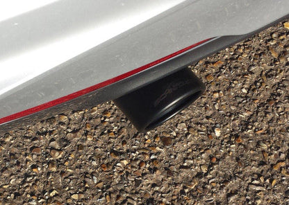 AC Schnitzer 90mm Sport black ceramic tailpipes for BMW 3 series (F30/F31) 316d - 320d