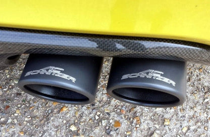 AC Schnitzer 90mm Sport ceramic black tailpipe set for BMW M3 (F80)