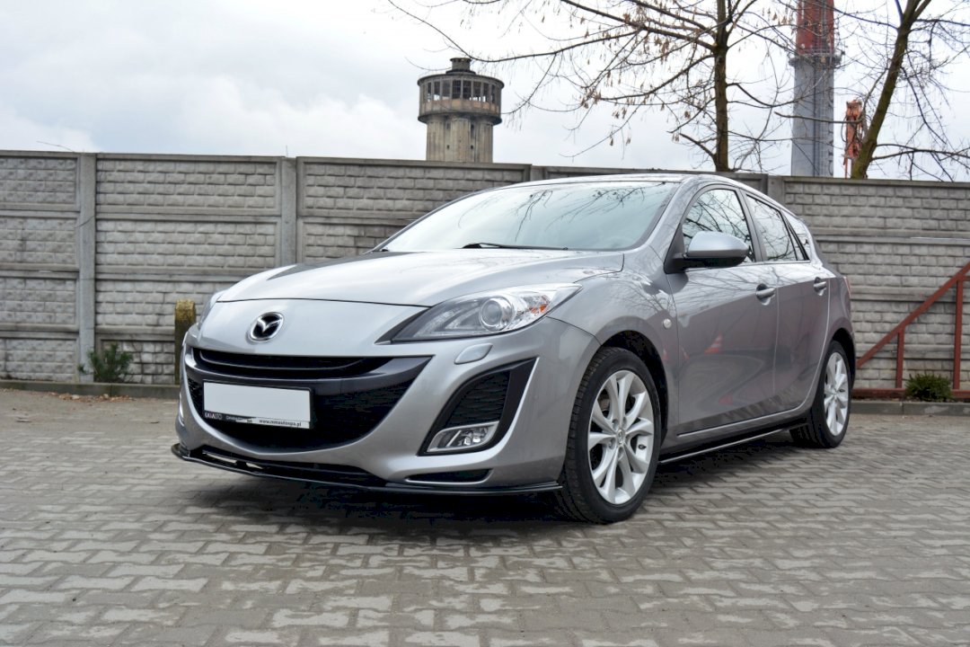 Maxton Design - FRONT SPLITTER MAZDA 3 MK2 SPORT (PREFACE)