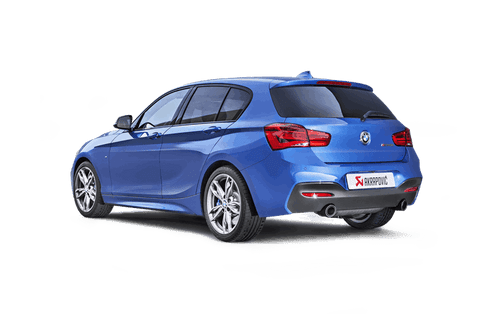 AkrapoviÄ Evolution Line SS Exhaust + Evolution Link Pipe Set for BMW M140i (F20/F21) 2016-2017, Carbon Fibre Tips, Valved, EC Approved, xDrive Compatible