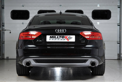 Milltek Sport - Cat Back Exhaust (Multiple Options) Audi A5 B8 (8T) 3.0TSi Multitronic / S Tronic