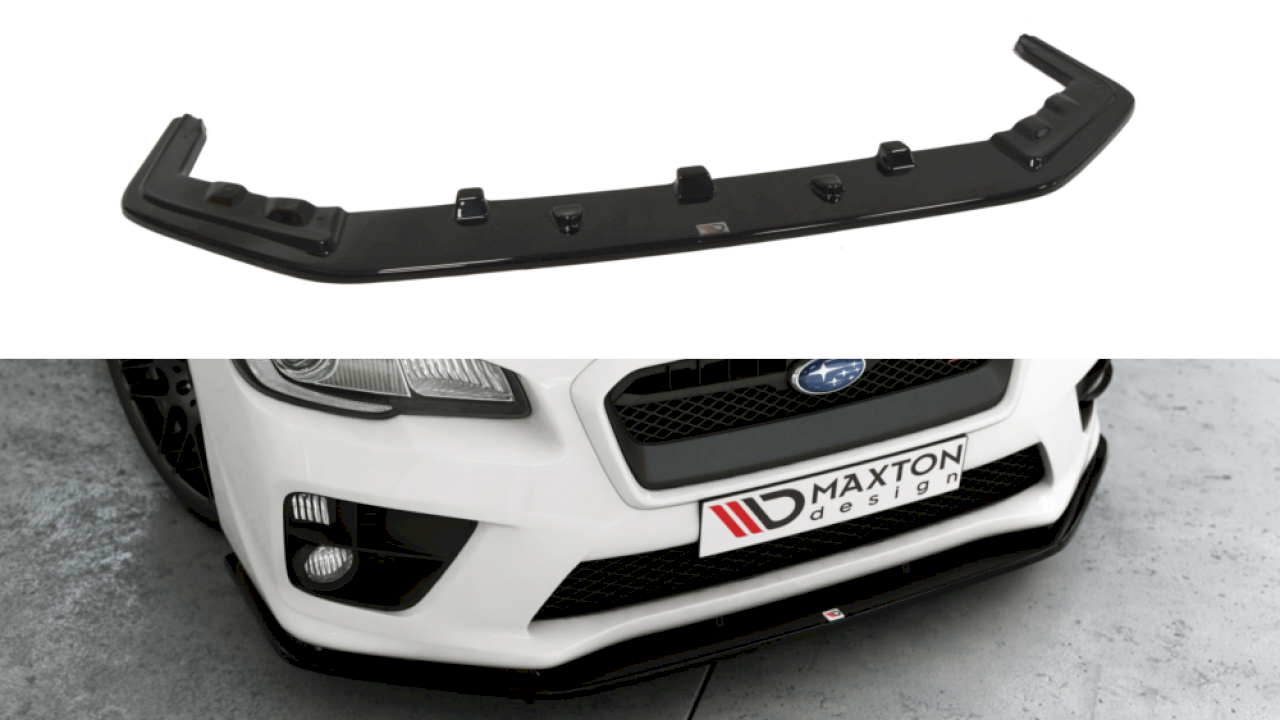 Maxton Design - FRONT SPLITTER V.2 SUBARU WRX STI