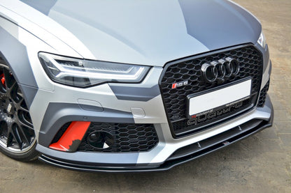 Maxton Design - FRONT SPLITTER V.1 AUDI RS6 C7