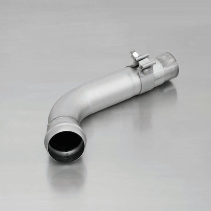 Remus Axle-Back Sports Exhaust Rear Silencer/Back Box Muffler - Quad Exit 4x84mm Tips - Seat Leon Mk3 (5F) FR 1.2 TSI CJZB 63kW 2013-2016 - Stainless Steel, ECE/EEC Approved - L/R Tailpipes - No GPF/OPF