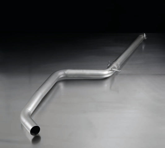 Remus Performance Cat-Back Exhaust System for Audi A3 1.4 TFSI (Non-Resonated)  Dual 84mm Black Chrome Tips with Carbon Insert | Stainless Steel | EC Homologated | Handmade in Austria