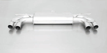Remus Non-Resonated Cat-Back Performance Exhaust for VW Golf Mk7 1.4 TSI (2012-2016) - Quad Exit 4x84mm Tips, Stainless Steel, EEC Approved, CZDA, No GPF