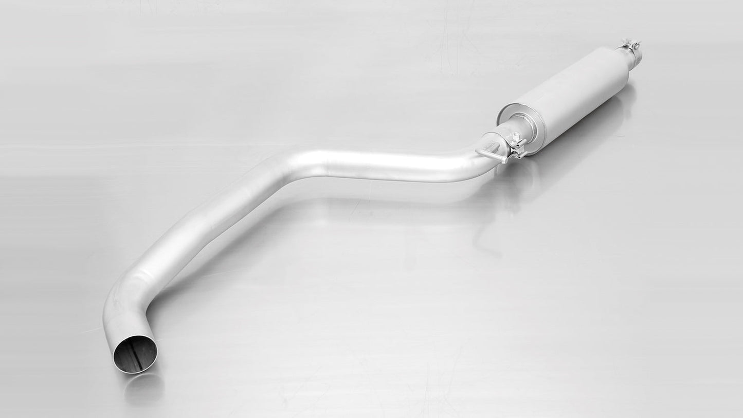 Remus Cat-Back (Catback) Performance/Sports Exhaust for Seat Leon Cupra 5F Mk3 2.0 TSI (CJXH) 2014+, Quad Exit 76mm Tips, 70mm Bore, Stainless Steel, ECE Approved, Resonated Centre & Non-Res Rear Silencer, L/R Dual Exit, No GPF/OPF