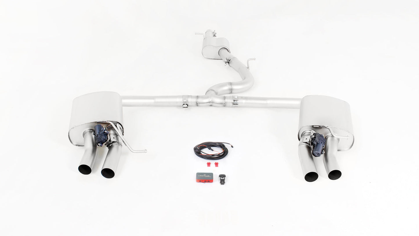 Remus Resonated Cat-Back Exhaust System for VW Golf R Mk7/Mk7.5 Estate/Variant Wagon 2.