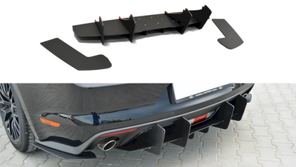 Maxton Design - FORD MUSTANG MK6 GT - REAR DIFFUSER (2014-17)