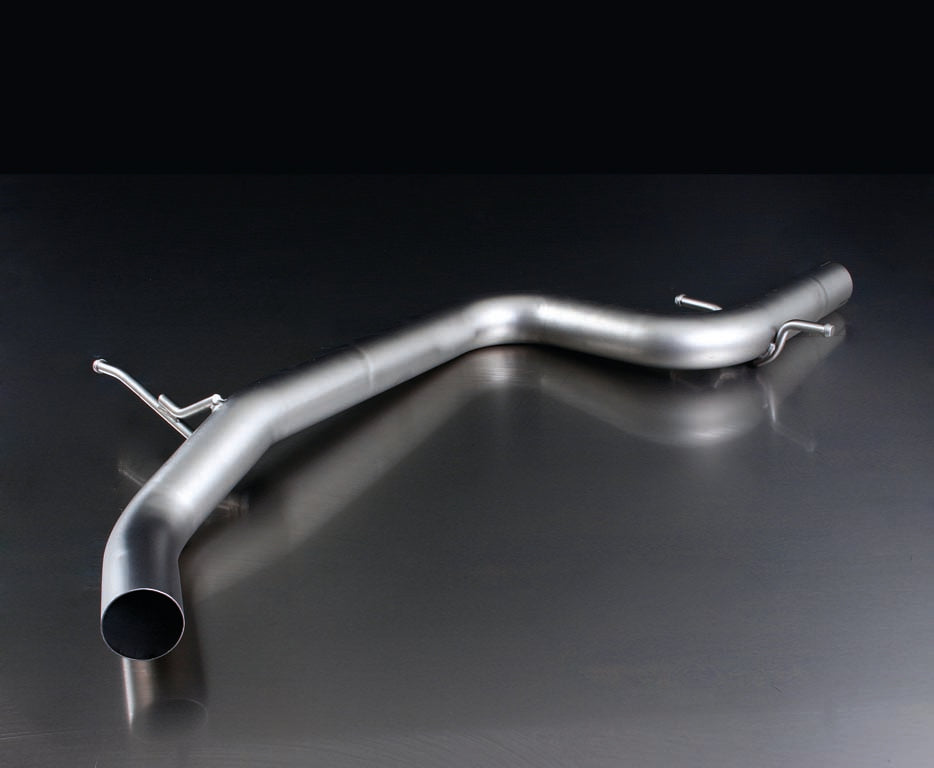 Remus Non-Resonated Cat Back Exhaust System for Volkswagen Golf GTI Mk6 2.0 TSI (2009-2012) - Twin Exit 2x98mm Tips (Carbon/Black Chrome), Stainless Steel, ECE Approved