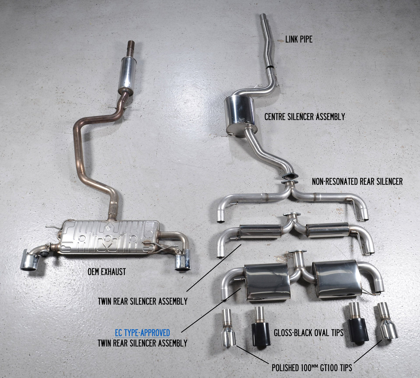 Milltek Sport - Volkswagen Scirocco R Cat Back Exhaust - Multiple Options