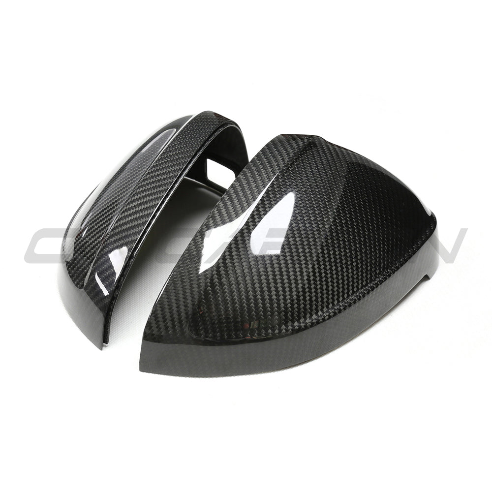 AUDI A4/S4/RS4/A5/S5/RS5 B9 2016+ PRE-PREG CARBON FIBRE MIRRORS - WITH LANE ASSIST