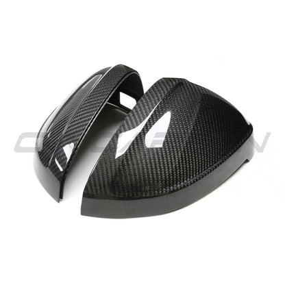 AUDI A4/S4/RS4/A5/S5/RS5 B9 2016+ PRE-PREG CARBON FIBRE MIRRORS - WITH LANE ASSIST