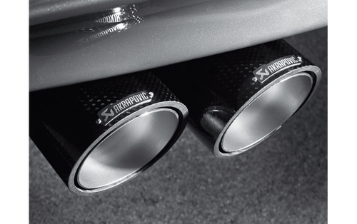 Akrapovic Evolution Line Titanium Cat-Back Exhaust for BMW 1M E82 2011-2012 - 1 Series M Coupe N54 Performance Rear System, Catback Sports Exhaust, Resonated Titanium Muffler Back Box, Valved Option