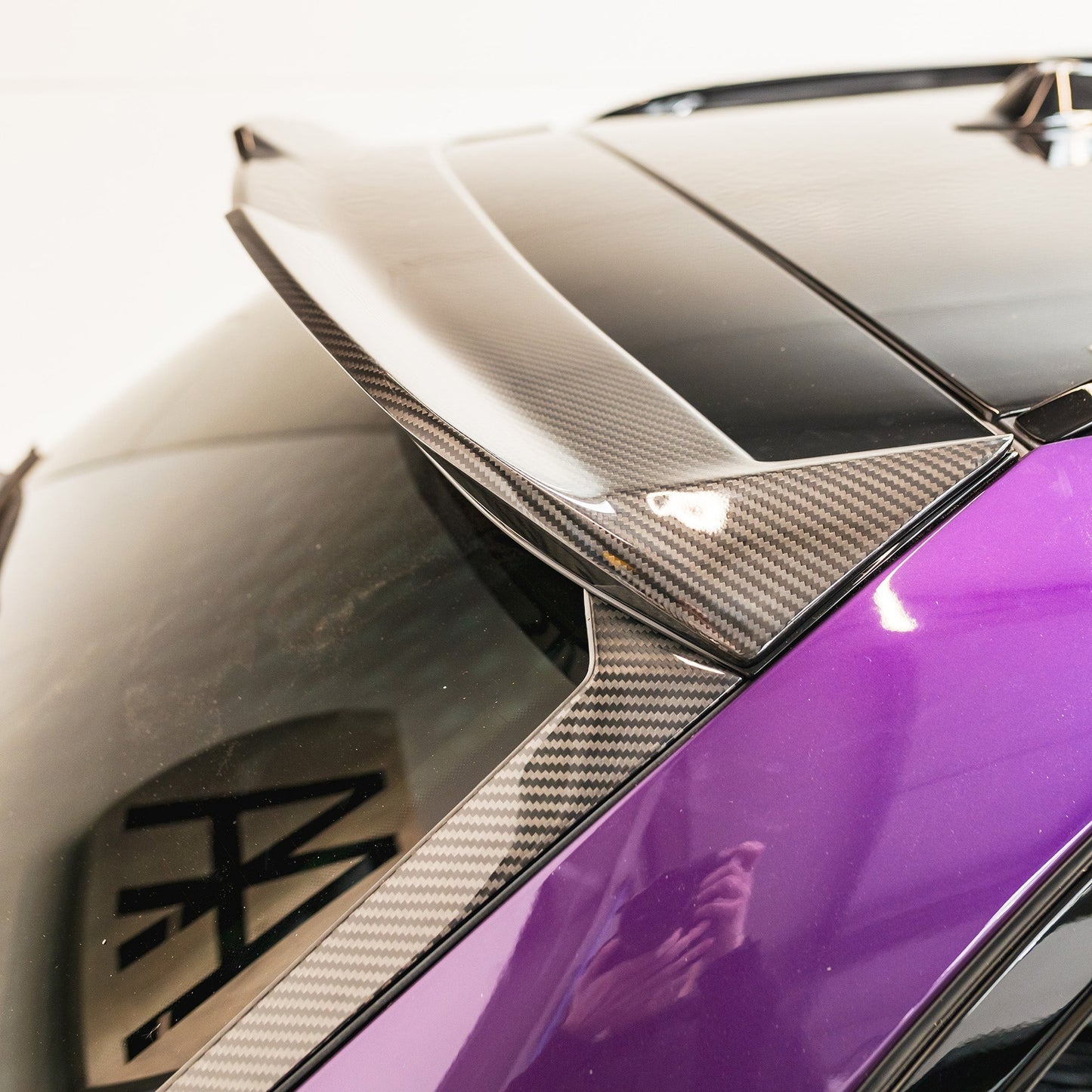 BMW M3 Touring G81 Rear Lip Spoiler / Tailgate Boot Wing (2021+) – Dry Pre-Preg Carbon Fiber/Fibre with Window Trim Add-On | Estate/Wagon Rear Blade | OEM+ Fitment | CT Design