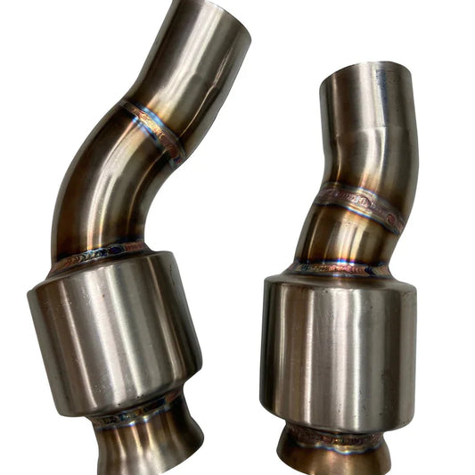 Active Autowerke BMW M2 Competition F87 LCI (2018+) S55 Equal Length Mid Pipe Exhaust Resonator Pipes | 11-077