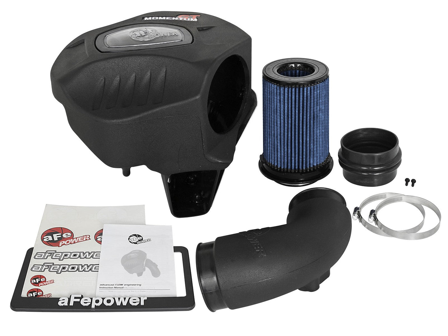 aFe Power Momentum GT Pro 5R Cold Air Intake / Induction Kit for BMW B58 3.0 Turbo (M140i M240i 340i 440i, xDrive) 2016-2019 | F20 F22 F23 F30 F31 F34 F32 F33 F36 | Sealed Airbox Performance Intake | CAI Air Filter Upgrade | PN 54-76309