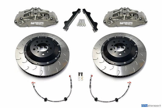 AP Motorsport AP Racing Pro 5000 R CP9660 Front Big Brake Kit for BMW 1/2/3/4 Series (E81 E82 E87 E88 E90 E91 E92 E93 F20 F21 F22 F23 F30 F31 F32 F33 F34 F36) â€“ 355/362/378mm Discs â€“ Fits 18" Wheels