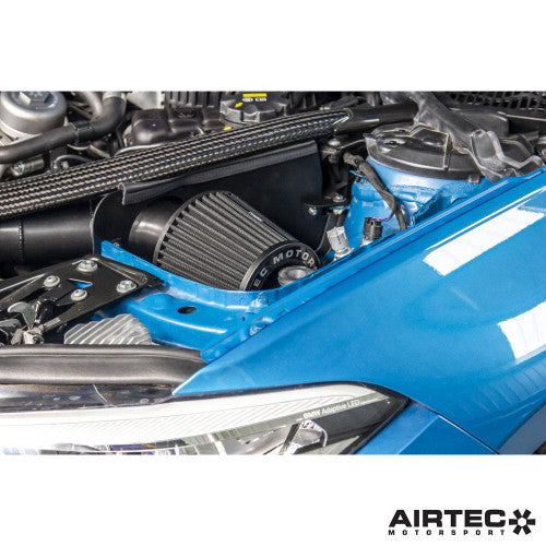 AIRTEC Motorsport S55 Twin Induction / Cold Air Intake Kit for BMW M2 Competition (F87 M2C), M3 (F80) & M4 (F82/F83) F8X - Performance Intake System, Heat-Shielded Twin Cone Filters, Alloy Pipework - ATIKBMW3