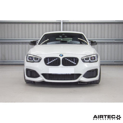 AIRTEC Motorsport B58 Water-to-Air Chargecooler/Intercooler Radiator Upgrade, Triple-Pass 90mm Core, Direct-Fit Front Mount Heat Exchanger - BMW 1/2/3/4 Series F20 F21 F22 F23 F30 F31 F32 F33 F36 (M140i M240i 340i 440i) 2014-2019 - ATRADBMW2