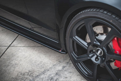 Maxton Design - SIDE SKIRTS DIFFUSERS V.2 AUDI RS3 8V SPORTBACK FACELIFT (2017-UP)