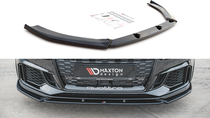 Maxton Design - FRONT SPLITTER V.4 AUDI (RS3 8V FACELIFT (2017-UP)