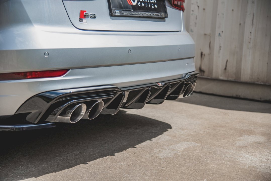 Maxton Design - REAR VALANCE AUDI S3 SEDAN 8V FACELIFT (2016-2020)