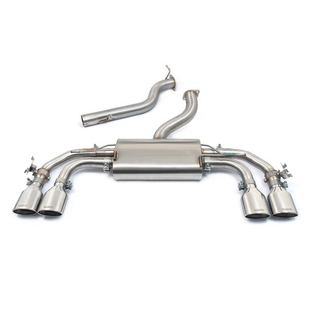 Audi S3 (8Y) Saloon/Sedan OPF/GPF-Back Performance Exhaust | Cobra Sport 3in (76mm) Cat-Back Style Centre & Rear Section | Valved or Non-Valved Sports Back Box Upgrade